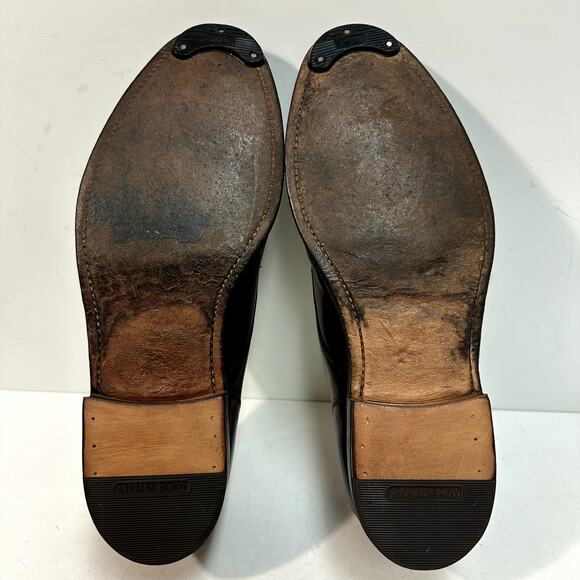 NEW HEELS Crockett & Jones x Brooks Brothers Split Toe Scotch Grain England 10 D main image 14